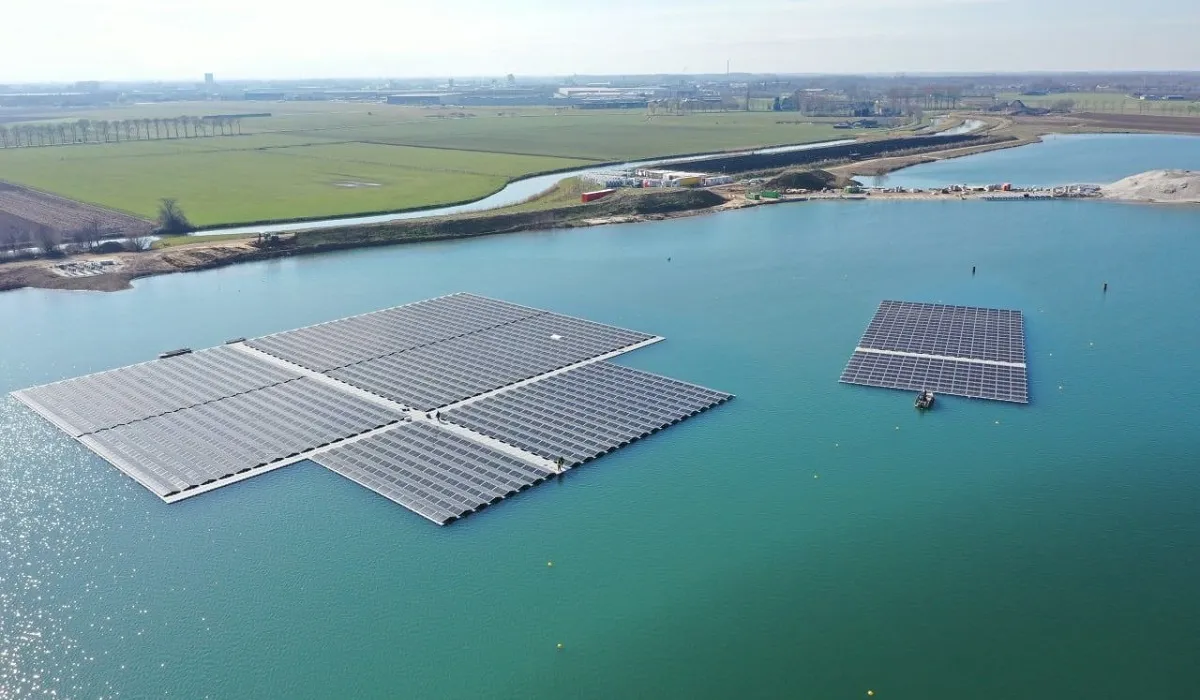 Solar Magazine Project Van De Week Drijvend Zonnepark De