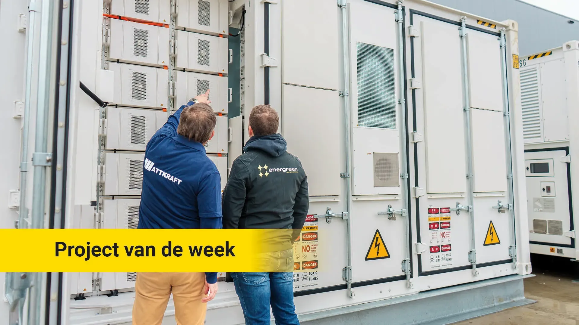 Solar Magazine Project Van De Week Batterij Van 8 Megawattuur Voor