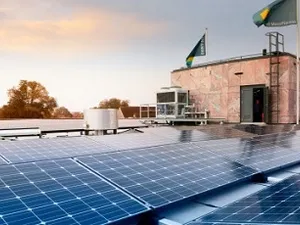 502 zonnepanelen op het dak van ABN AMRO Alkmaar