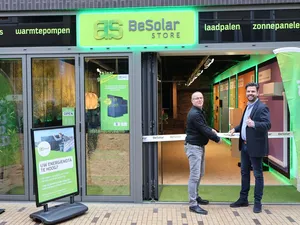 Mijlpaal BeSolar met opening 20e winkel voor zonnepanelen