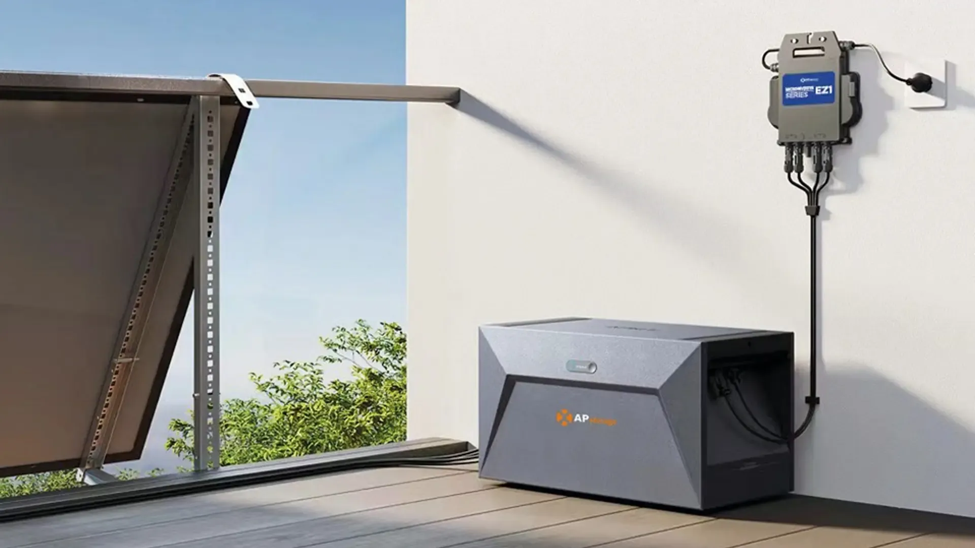 Solar Magazine APsystems onthult nieuwe thuisbatterij voor balkons met zonnepanelen