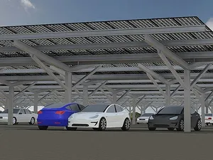Strand Bloemendaal aan Zee krijgt 2 parkeerterreinen met overkapping van zonnepanelen