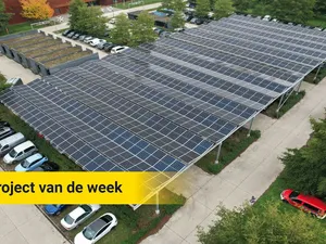 Project van de week | Eerste zonnecarport voor provincie Antwerpen