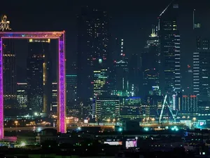 Signify voorziet Dubai Frame van led-verlichting