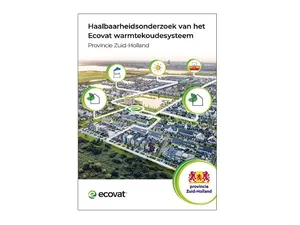 Opslag warmte en koude voor 30 procent gebouwde omgeving Zuid-Holland haalbare kaart