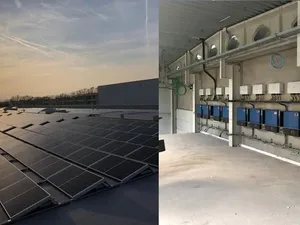 Eoluz plaatst 1.100 zonnepanelen bij Vlaams bouwbedrijf Cordeel