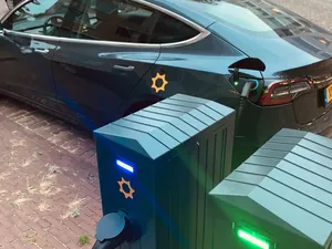 Slim laden elektrische auto met flexibele nettarieven verlaagt piekbelasting stroomnet