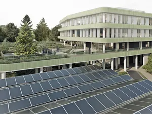 Fluvius bouwt eerste energiepositief kantoor met waterstofbatterijen en 1.200 zonnepanelen