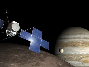 Nederlandse zonnepanelen helpen ruimtesonde JUICE bij onderzoek naar manen Jupiter