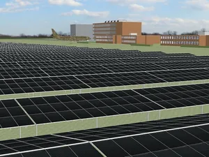 KiesZon geeft startschot voor bouw coöperatief Zonnepark Welschap bij vliegbasis Eindhoven