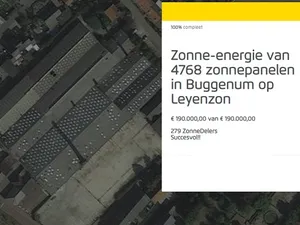 Crowdfunding voor 4.768 zonnepanelen bij Leyenzon