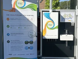 Wereldprimeur voor Nederlandse cv-ketel die schakelt tussen aardgas en waterstof