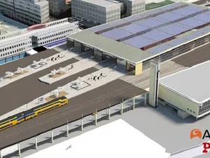 BinkSolar plaatst 1.900 zonnepanelen op daken station Eindhoven