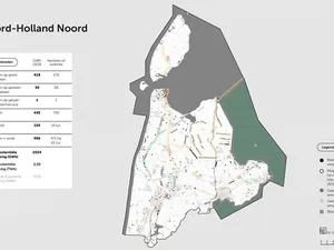 Regionale Energiestrategie Noord-Holland Noord: 275 hectare zonnedaken en 1.181 hectare (drijvende) zonneparken op komst
