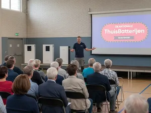 Installateurs organiseren Nationale Thuisbatterij Roadshow met ruim 100 informatieavonden