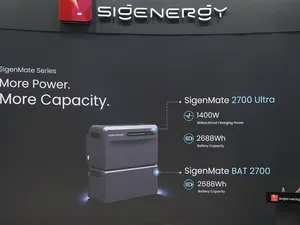 Sigenergy lanceert plug-and-play thuisbatterij SigenMate 2700 Ultra