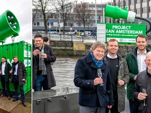Skoon Energy onthult varende batterij voor duurzame energie in stad en haven Amsterdam