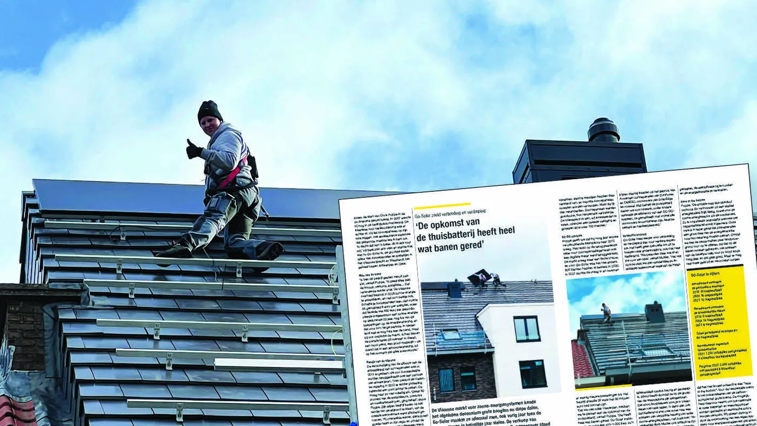 Go-Solar: 'De opkomst van de thuisbatterij heeft heel wat banen gered'