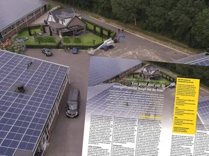 Zonnepanelen op het dak ziet grote toekomst batterijen: ‘Groot deel energietransitie loopt via boer’