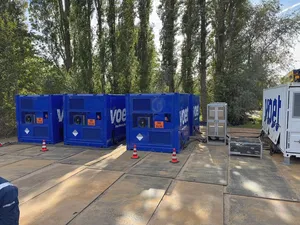 Stedin voorkomt met mobiele batterijen stroomstoringen in Spijkenisse