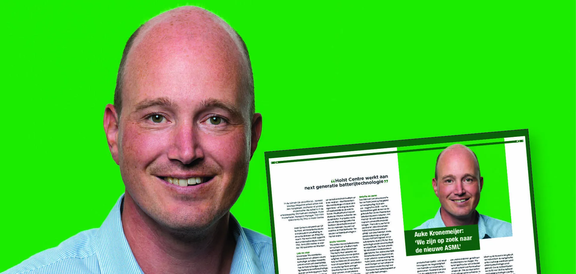 Solar & Storage Magazine - Holst Centre: ‘We zijn op zoek naar de ...
