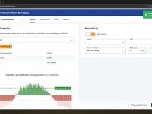SunNed introduceert offertemodule voor thuisbatterijen
