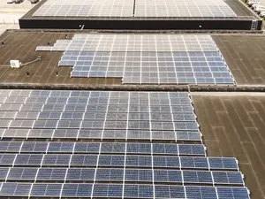 Sunrock plaatst 2,5 megawattpiek zonnepanelen op dak en grond Emma Footwear