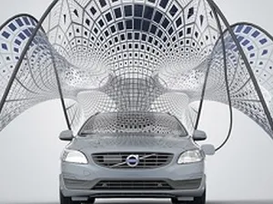 Kunstzinnig solar ontwerp Volvo Plug-in Hybrid