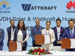 VDH, Wattkraft en Huawei ondertekenen partnerschap voor c&i-batterijen