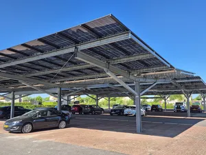 Van gestage naar exponentiele groei solar carports: ‘Subsidie en normerende wetgeving noodzaak’