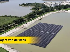Project van de week | Zandwinbedrijf neemt tweede drijvende zonnepark in gebruik