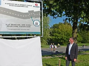 Innovatief fietspad moet Zwolle helpen besparen op openbare verlichting